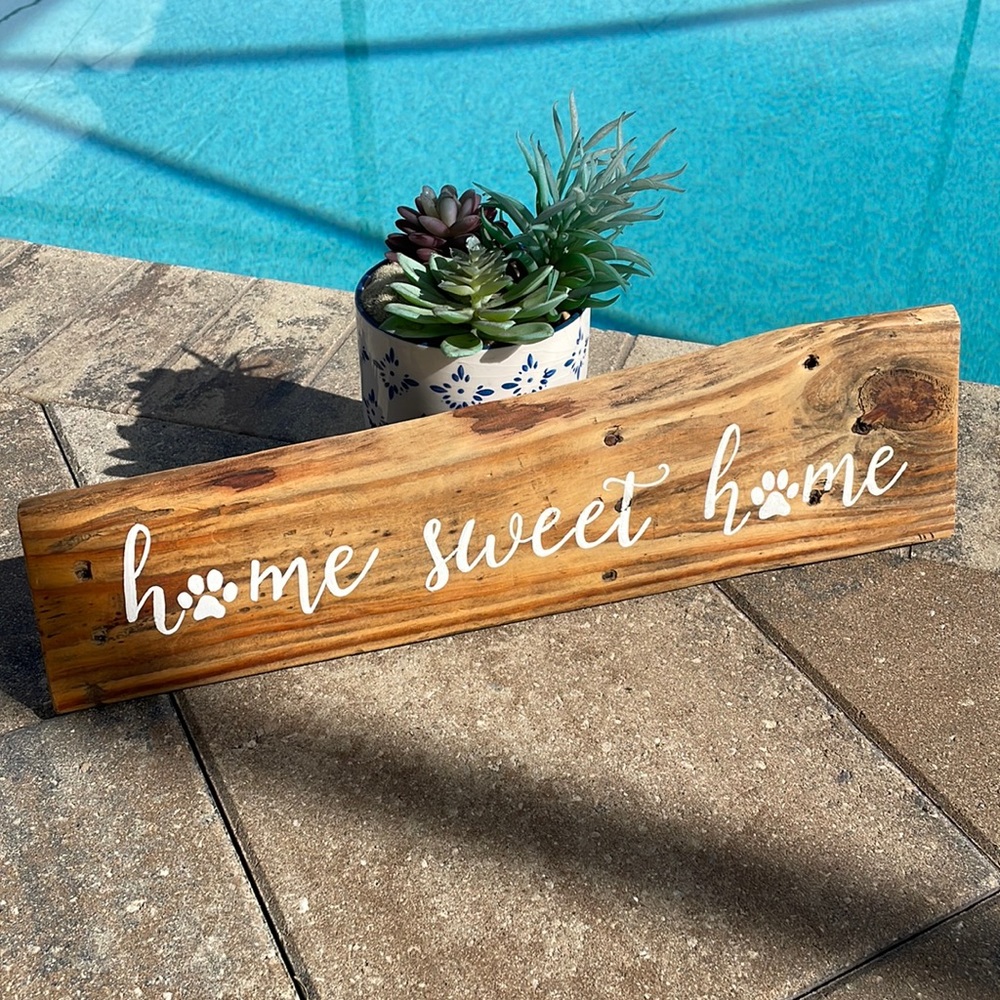 Wooden Sign